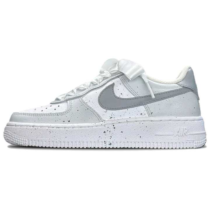 Nike Nike Air Force 1 Cream Gray Star Leather