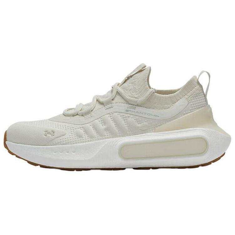 Under Armour Phantom 4 Abrasion Resistant Abrasion Resistant Low top Casual Shoes Women's Beige