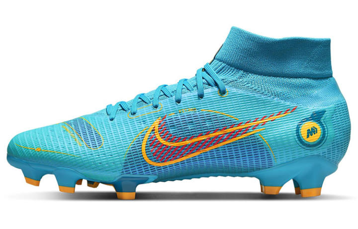 Nike Nike Mercurial Superfly 8 Pro Fg 'Chlorine Blue Laser Orange'