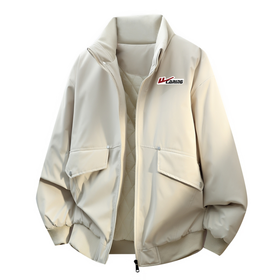 WARRIOR WARRIOR Puffer Jackets Women's Lapel Thickened Puffer Jacket