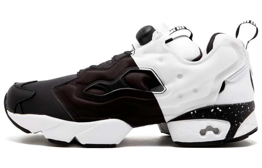 Reebok Instapump Fury Og Deal Unise Abrasion Resistant Low top Casual Shoes Unisex Black White