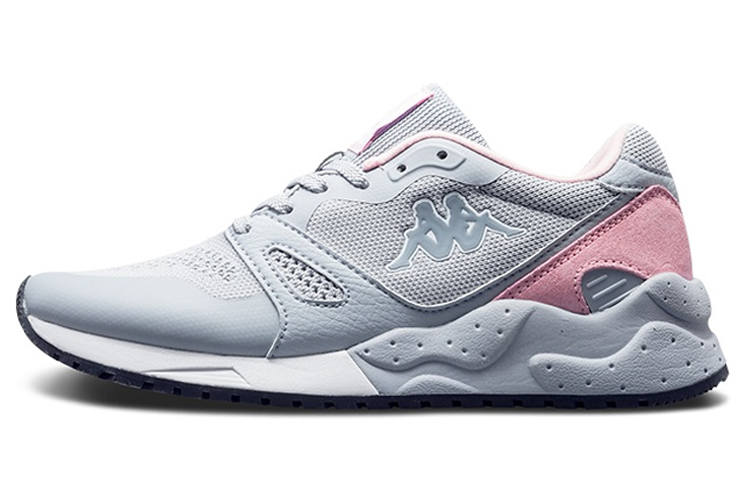 Kappa Casual Shoes Women's Low Top Gray/Pink/White