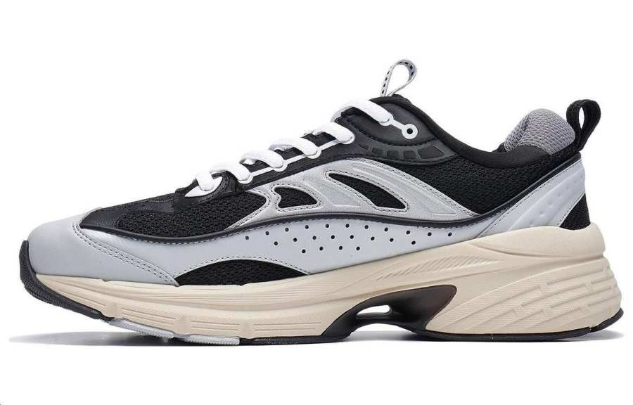 Li-Ning Li Ning Comet LITE Breathable Low top Casual Shoes Men's Mist Gray
