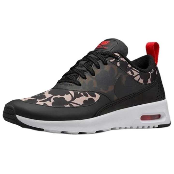 Nike Nike Air Max Thea Low top Casual Shoes Unisex Black Red