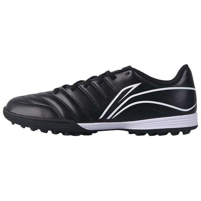 Li-Ning Li Ning MG Rubber Short Studs TF Rubber Broken Studs Artificial Turf Soccer Shoes Men's Black White