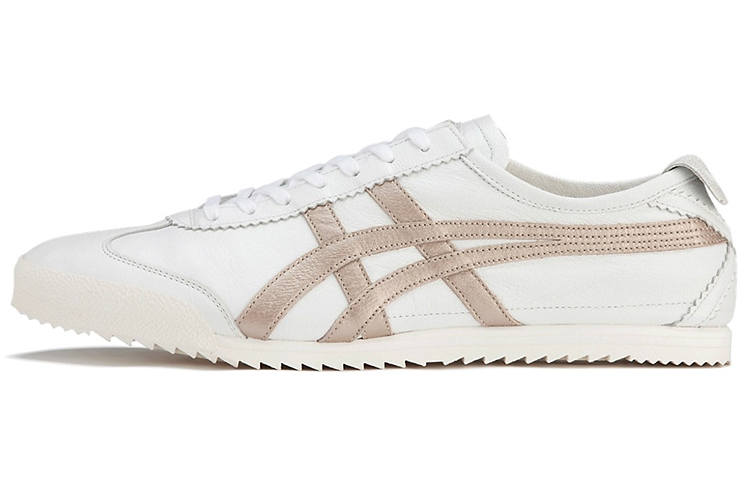 Onitsuka Tiger MEXICO 66 Deluxe Leather Athletic Shoes Slip Resistant Abrasion Resistant