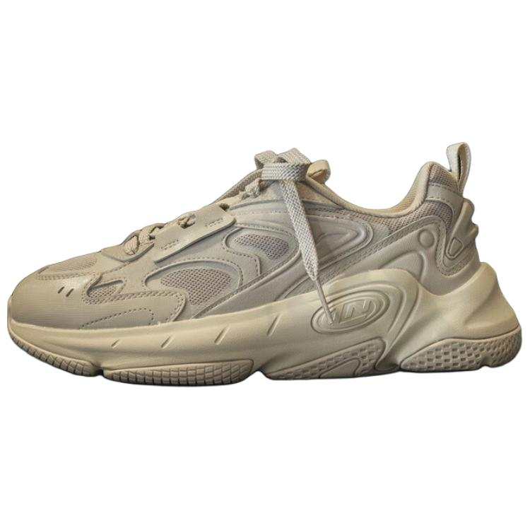 Li-Ning Li Ning Sports Trendy Collection Slip Resistant Abrasion Resistant Low top Casual Shoes Men's Dusty Gray