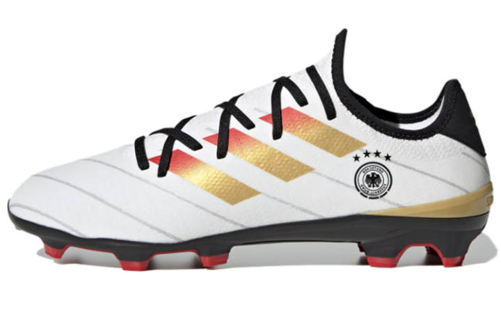 Adidas Adidas Gamemode Knit Abrasion Resistant Soccer Shoes Men's White Gold Black