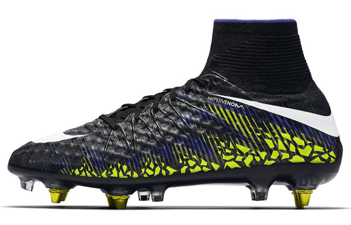 Nike Nike AG Artificial Ground Cushioning Slip Resistant Abrasion Resistant Soccer Shoes Men's Black Blue Green