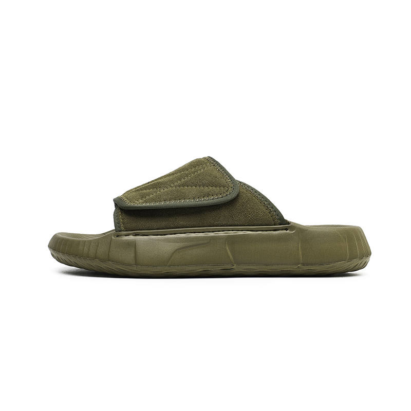 Angelmix Angelmi Abrasion Resistant Quick Dry Cushioning Slide Slippers Men's Green