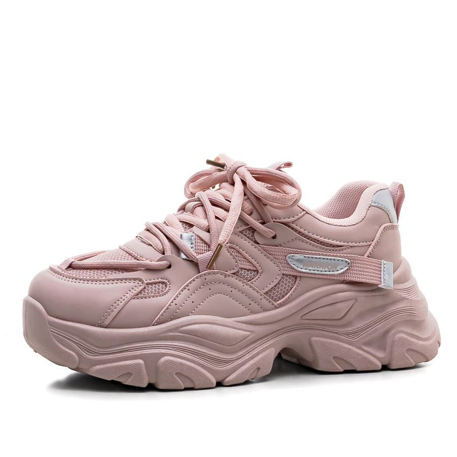 WARRIOR Athletic Shoes Synthetic Leather Cushioning Abrasion Resistant Low top Casual Shoes Women's