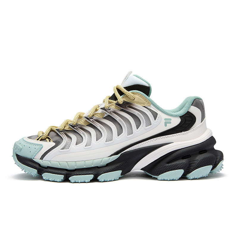 FILA FUSION Starship Shoes Low top Casual Shoes Women's White Gray