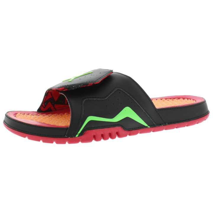 Jordan Jordan Hydro 6 Slip Resistant Quick Dry Slide Slippers Men's Red Black Green