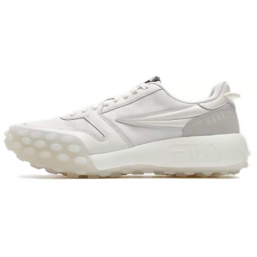 FILA Gara Textile, Split Cow Leather Breathable Lightweight Breathable And Lightweight Low top Casual Shoes Women's