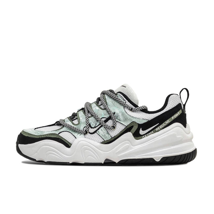 Nike Nike Tech Hera ADCDAVINCI Blue Tree Cushioning Low top Casual Shoes Men's Blue White
