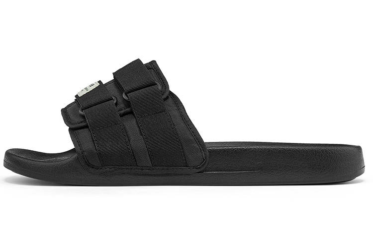 Kappa Kappa Slide Slippers Unisex Black