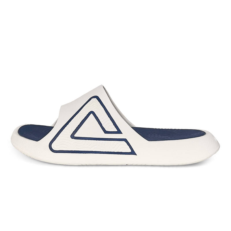 PEAK PEAK Slide Slippers Men's White Dark Blue