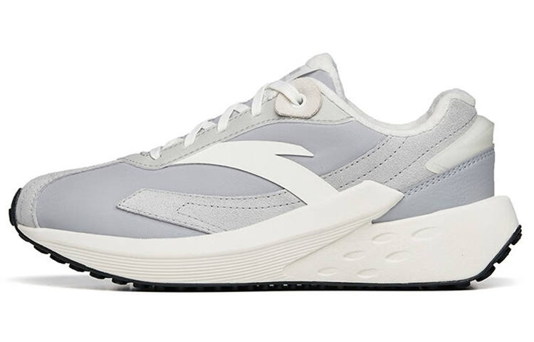 Anta Icing Fleece Lined Thermal Fashion Cushioning Slip Resistant Abrasion Resistant Lightweight Low top Casual Shoes