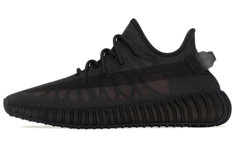 Adidas Originals Yeezy Boost 350 V2 "Mono Cinder" Textile Sport Retro Shock-Absorbing Non-Slip Breathable Lightweight Low-Top Casual Shoes Unisex Black