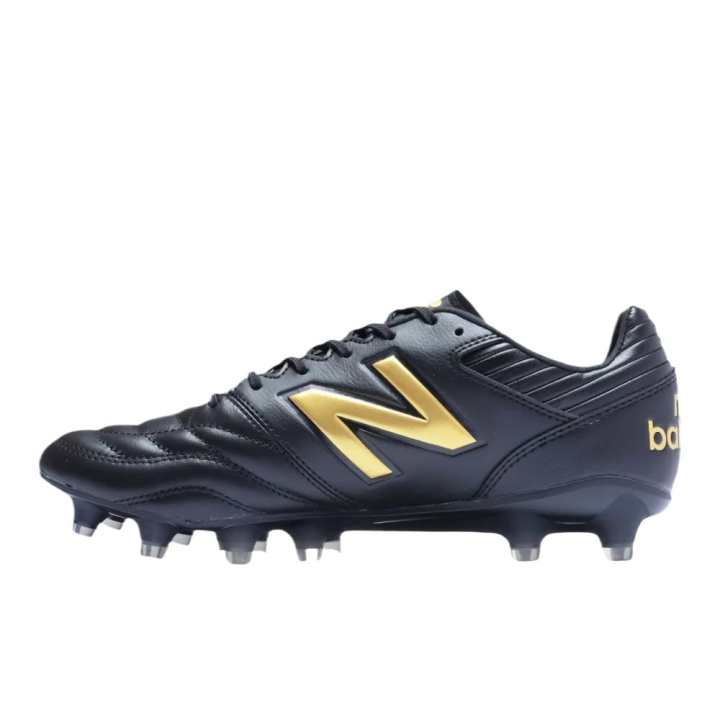New Balance New Balance NB 442 PRO PU Leather Soccer Shoes Unisex Black