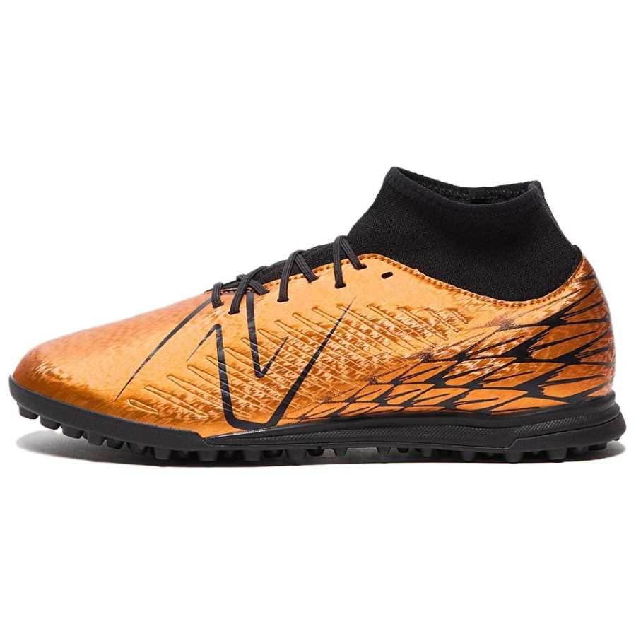 New Balance New Balance Tekela V4 TF Turf Artificial Turf Soccer Shoes Unisex Orange Black