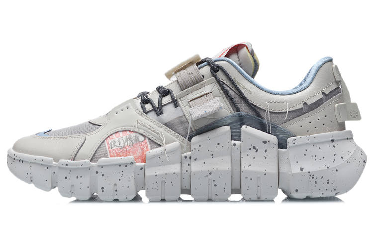 Li-Ning Li Ning CF Textile, Mesh Cushioning Abrasion Resistant, Breathable, Lightweight Low top Casual Shoes Unisex