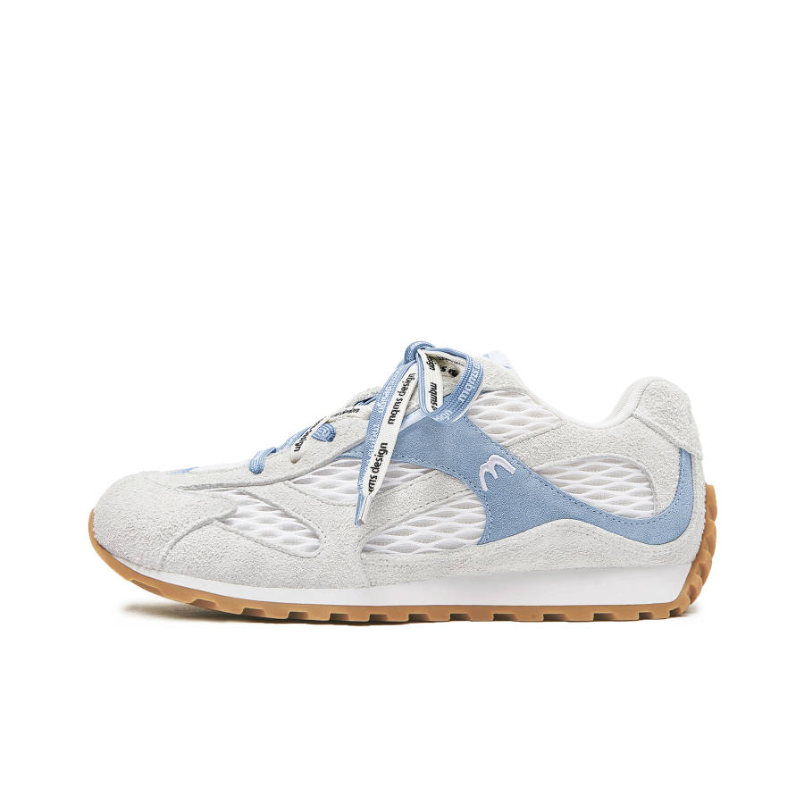 MQMS Double Shoelace Design Summer Mesh Shoes Abrasion Resistant Breathable Abrasion Resistant Breathable Low top