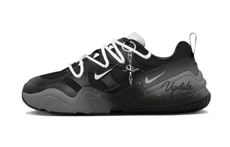 Nike Nike Tech Hera Birth Of Everything Low top Casual Shoes Unisex Black Gray