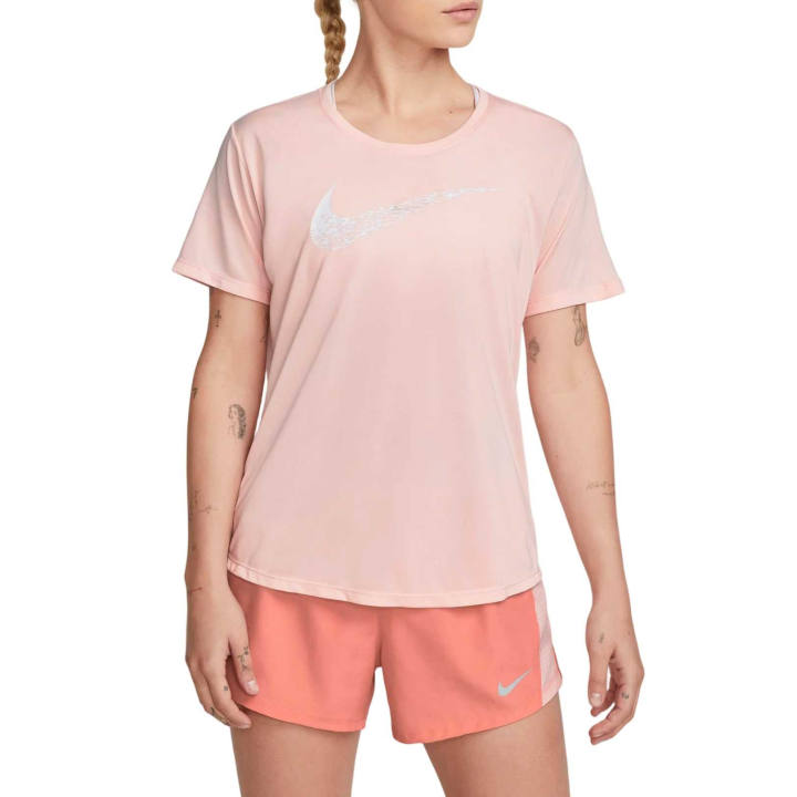 Nike Nike Swoosh Running T Shirt Women's Grand/White