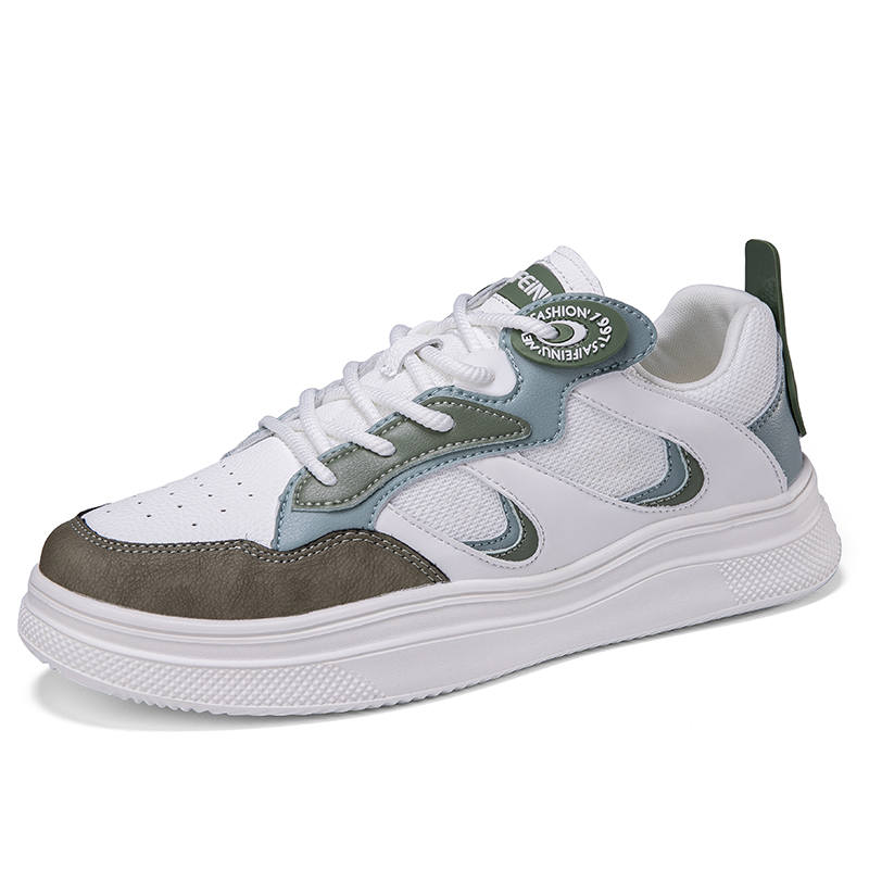 SAIFEINU Cushioning Breathable Lightweight Height Increasing Rebound Low top Casual Shoes Men's