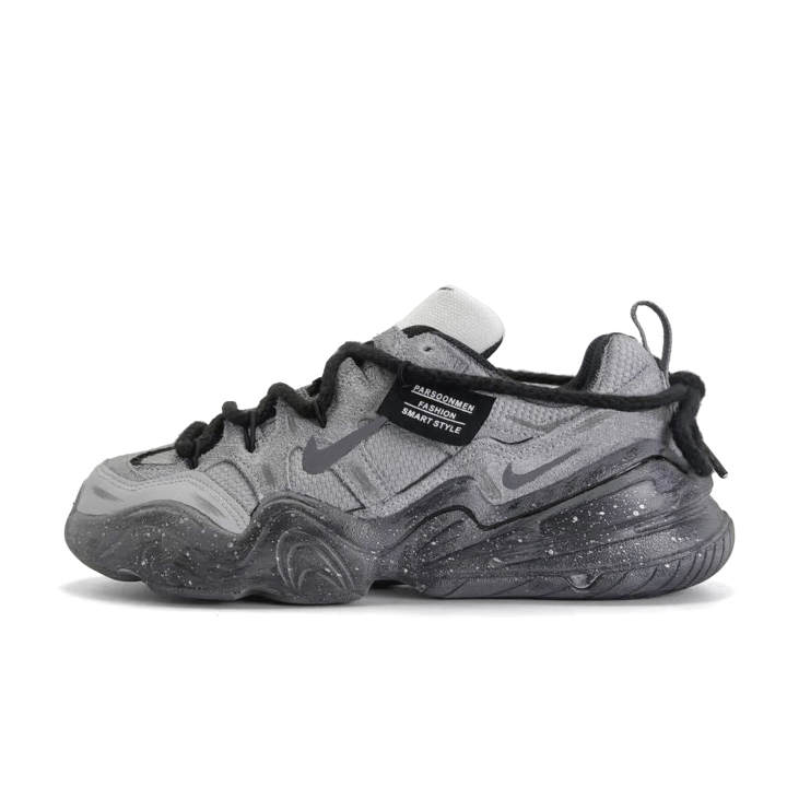 Nike Nike Tech Hera Gray Pulse, Individual Avant Garde, Classic And Versatile, Trendy Vintage, Unique