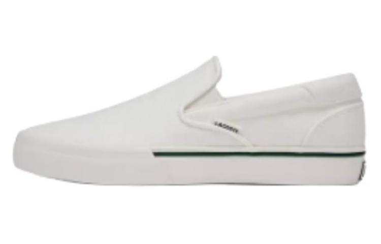 LACOSTE JUMP SERVE SLIP Fabric Low top Casual Shoes Men's White