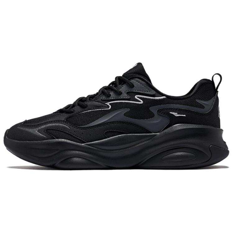 Erke Kirin 4 Waterproof Lightweight Waterproof And Lightweight Low top Casual Shoes Men's Black
