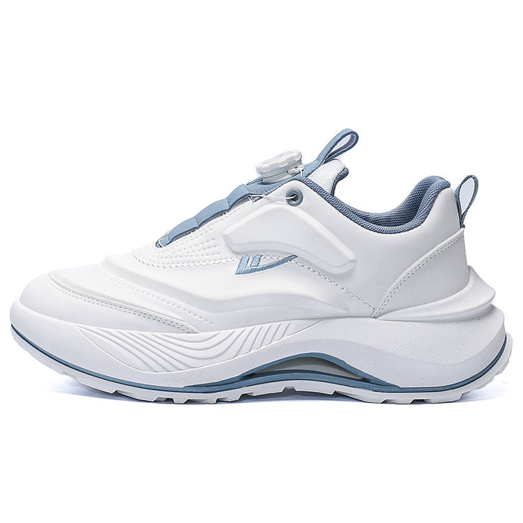 WARRIOR Abrasion Resistant Slip Resistant Abrasion Resistant Slip Resistant Low top Casual Shoes Men's White Blue