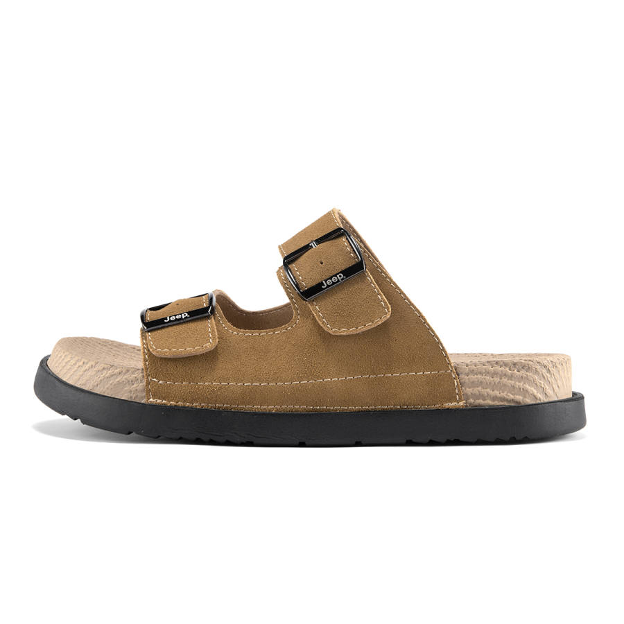 Jeep EVA Plastic Sole Quiet Abrasion Resistant Cushioning Quiet Abrasion Resistant Cushioning Slide Slippers Men's