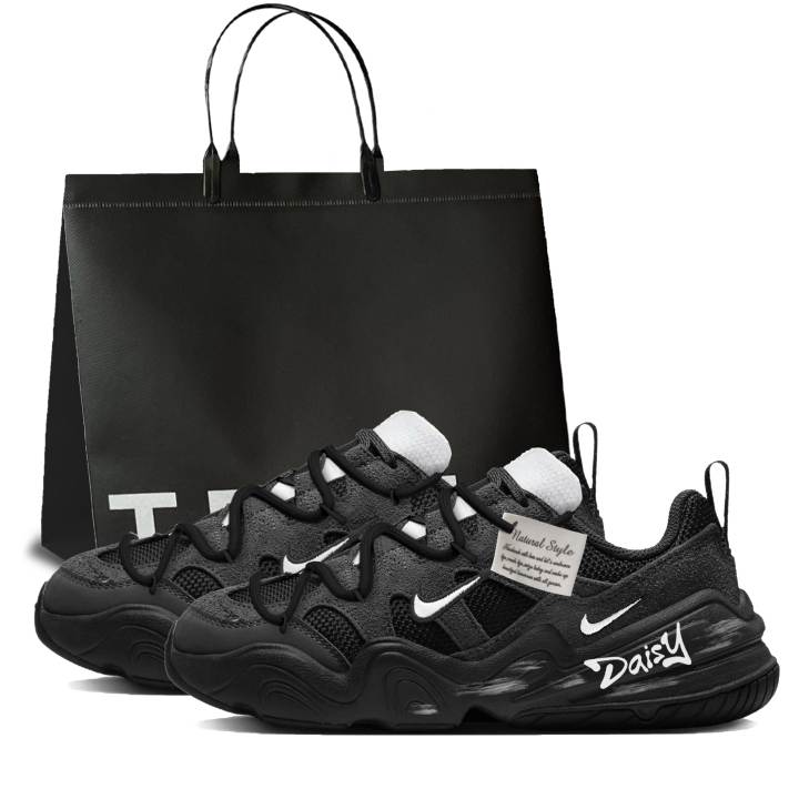 Nike Nike Tech Hera Unrestrained Suede Cushioning Abrasion Resistant Height Increasing Low top Casual Shoes Unisex