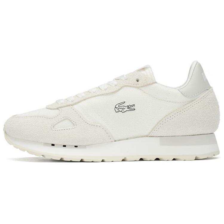 LACOSTE Low top Casual Shoes Women's Ecru