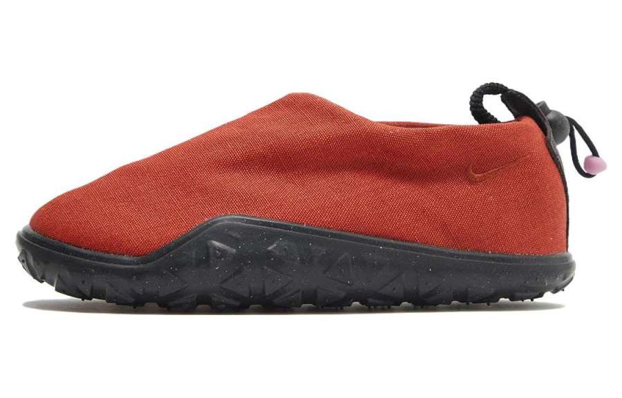 Nike Nike ACG Air Moc Abrasion Resistant Breathable Abrasion Resistant Breathable Low top Outdoor Shoes Men's Red
