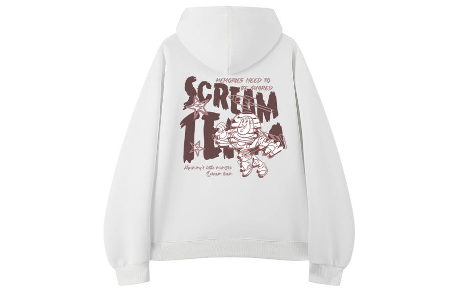 Disney Sweatshirts Unisex Hooded Thickened Heavyweight