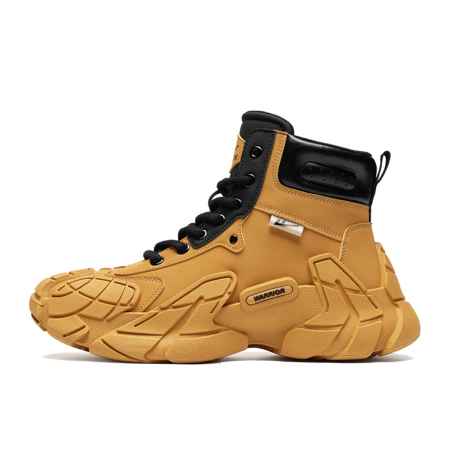 WARRIOR WARRIOR Combat Boots Men's Yellow, Dark Gray, Black