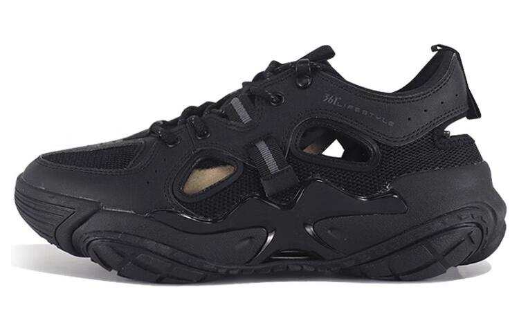 361° Cushioning, Wear Resistant Low top Casual Shoes Men's Black