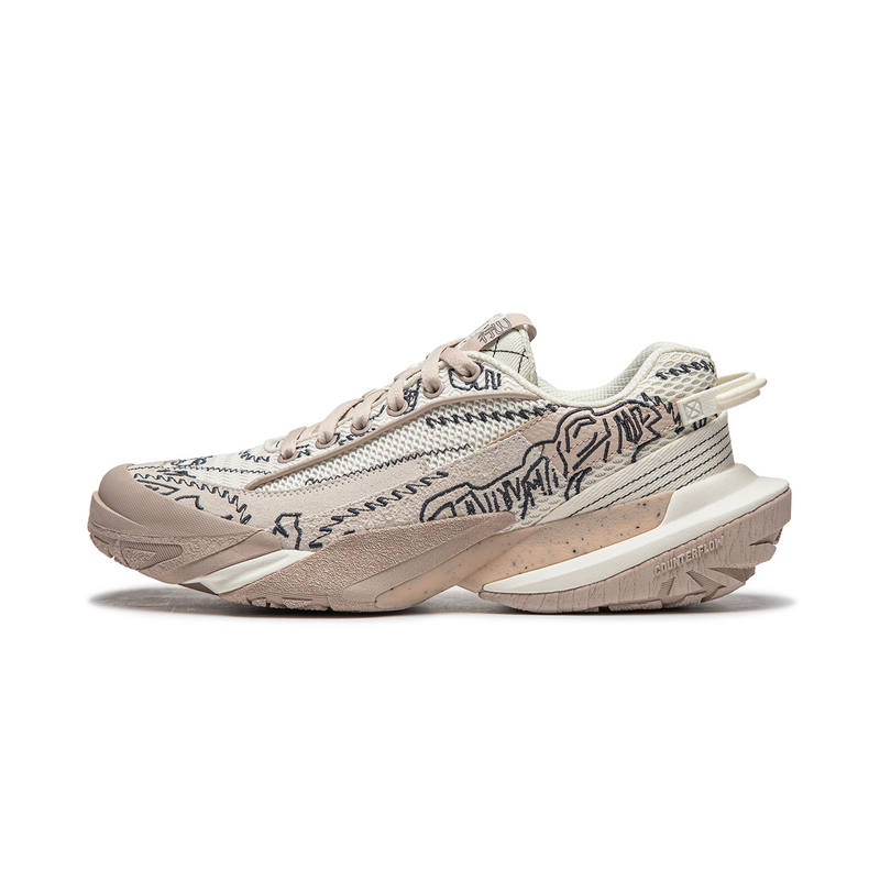 Li-Ning Li Ning CF Hiking 3 Cushioning Abrasion Resistant Cushioning, Wear Resistant Low top Casual Shoes Unisex