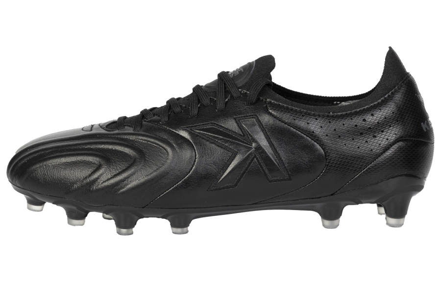 KELME Grail Collection FG Firm Ground Slip Resistant, Abrasion Resistant, Breathable Soccer Shoes Men's Black