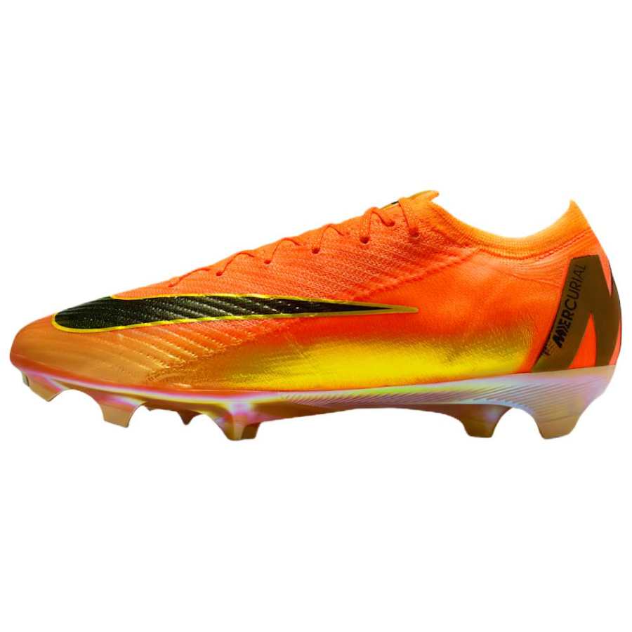 Nike Nike Mercurial Vapor 16 Elite FG Firm Ground Soccer Shoes Unisex Gold Yellow Black