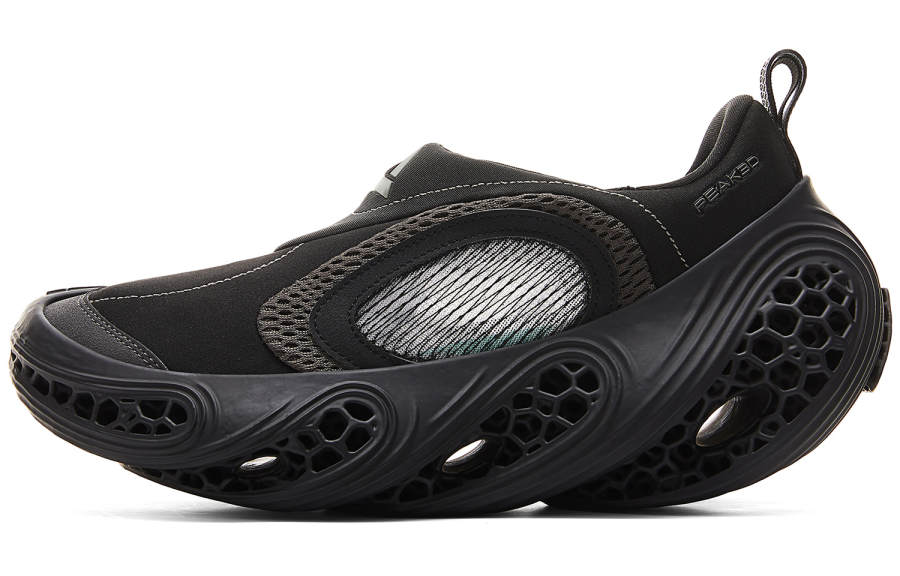 PEAK Cushioning Abrasion Resistant Breathable Slip Resistant Casual Shoes Men's Black
