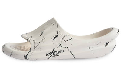 UZIS x BIPOLAR THE STEP Slide Slippers Unisex White