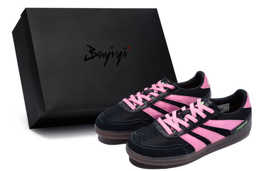 Adidas Adidas 811 Manufacturing, Rainbow Mirage, Special Shoe Box Low top Casual Shoes Unisex Black Pink