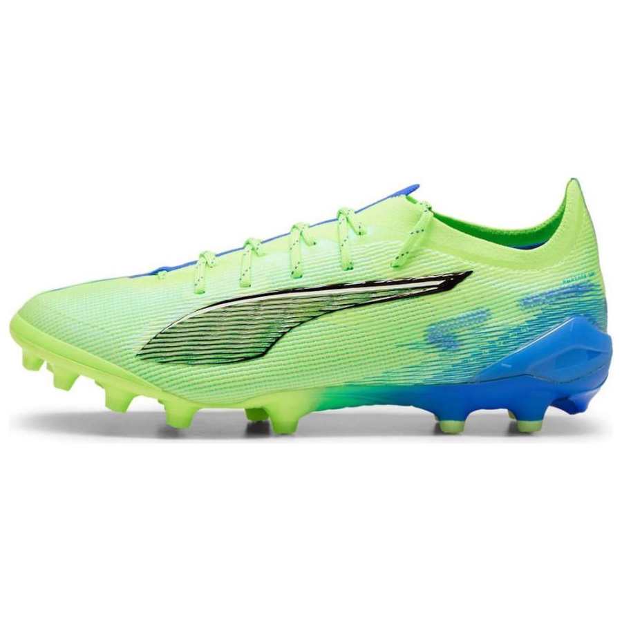PUMA ULTRA 5 ULTIMATE AG Artificial Ground Artificial Turf Abrasion Resistant Soccer Shoes Men's Green