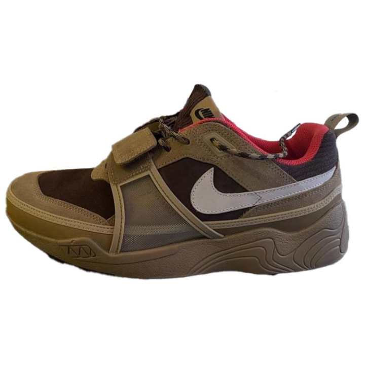 Nike Travis Scott x Nike Shark-A-Don 'Beechtree' Anti-Slip Wear-Resistant Low-Top Casual Shoes Unisex Brown