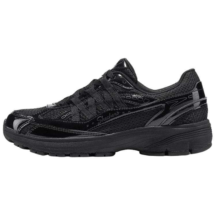 Skechers Var City Abrasion Resistant Breathable Low top Casual Shoes Women's All Black
